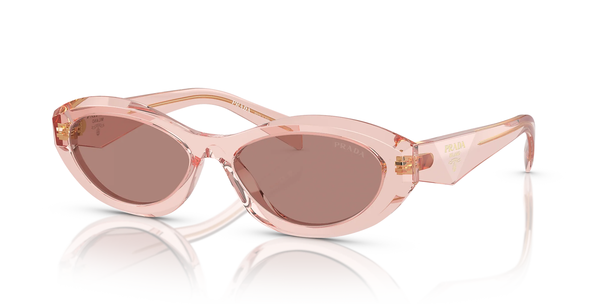 PR 26ZS Prada Pink/Brown M