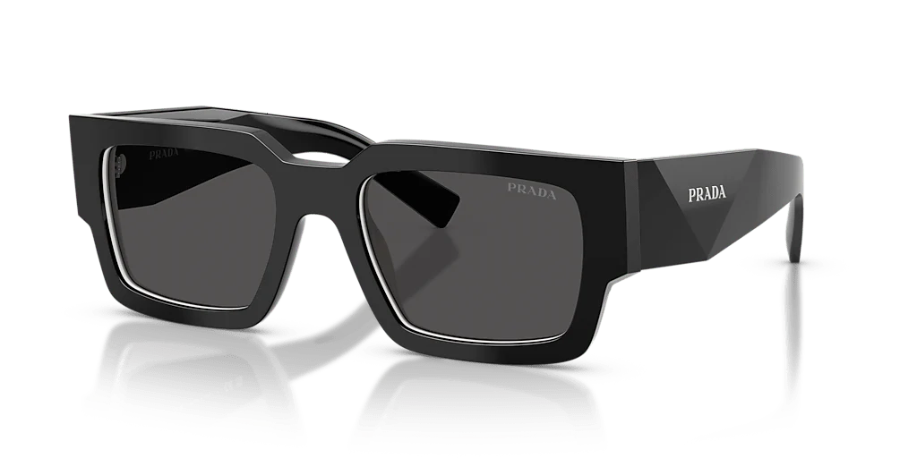 PR B17S PRADA Black/Talc Dark Grey L