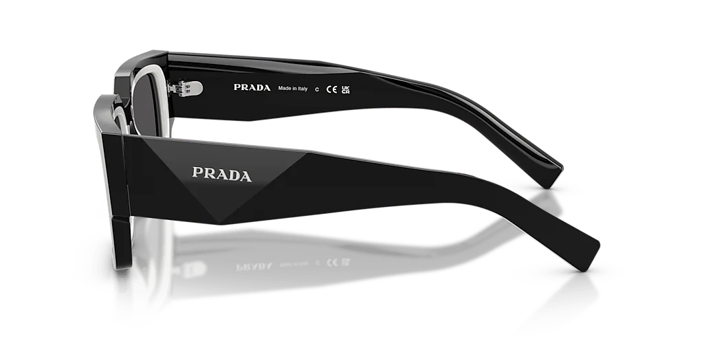 PR B17S PRADA Black/Talc Dark Grey L - Image 4