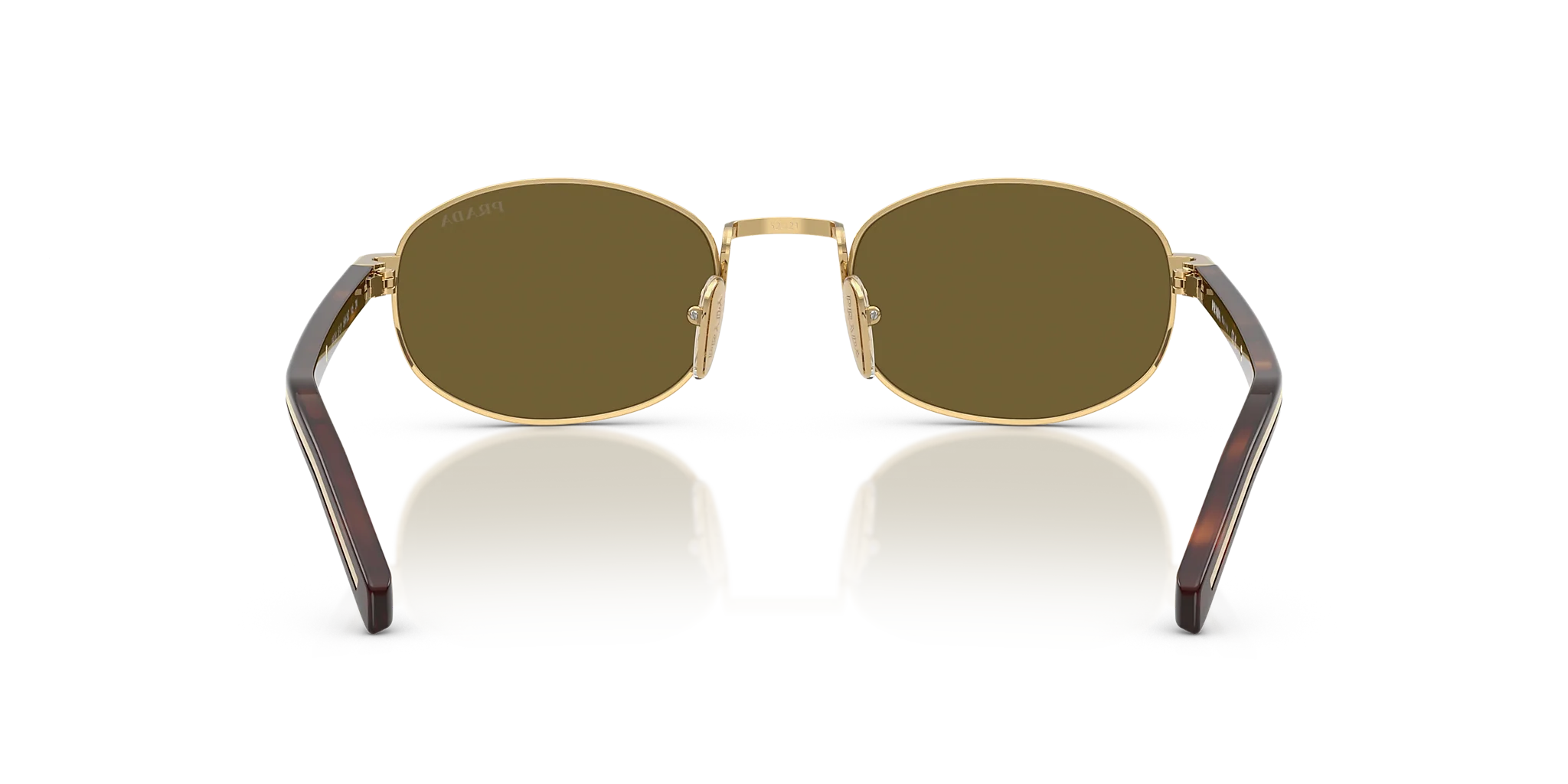 PR B53S Prada Gold/Dark Brown S - Image 4