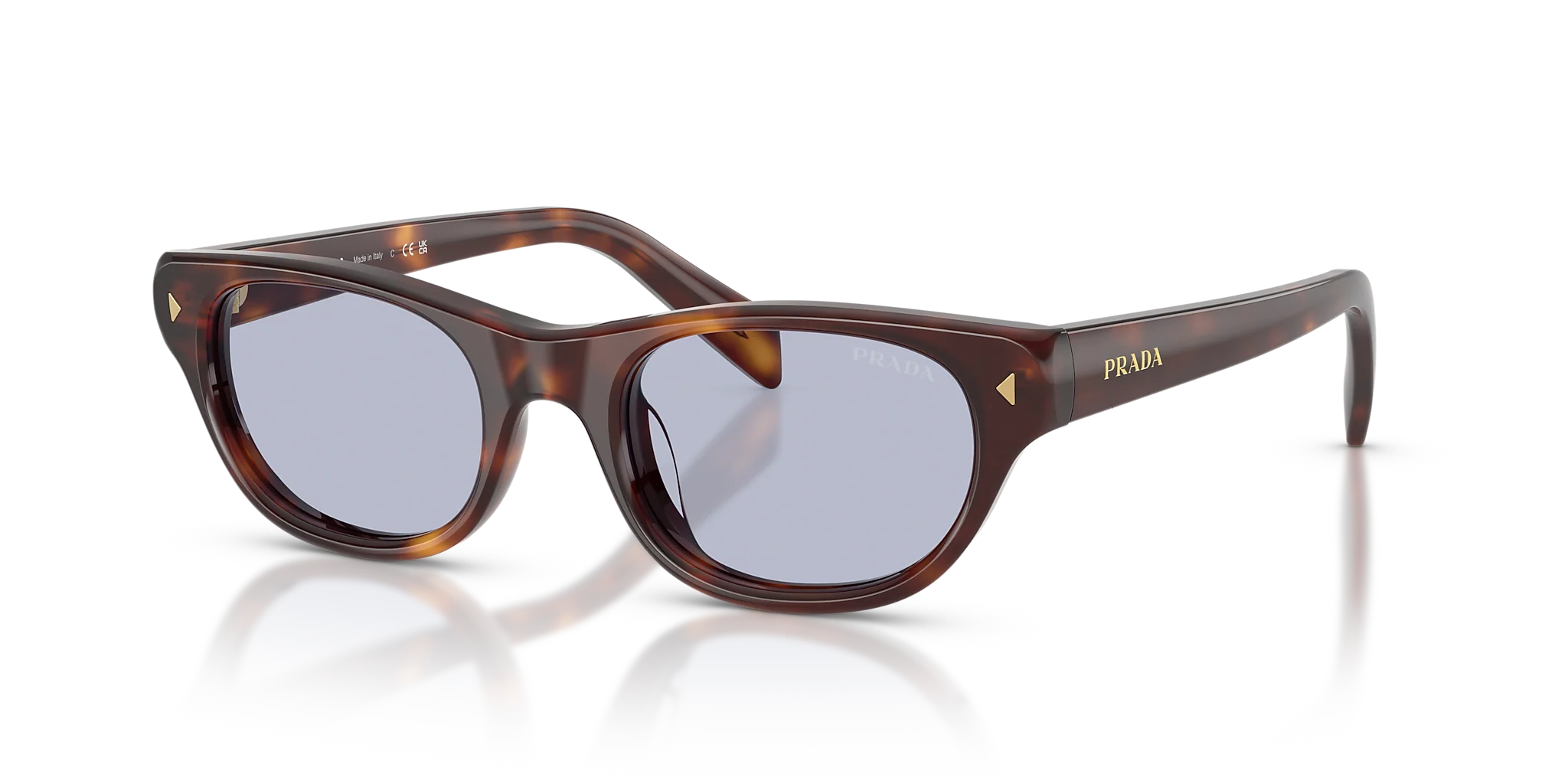 PR C08S PRADA Tortoise/Violet S