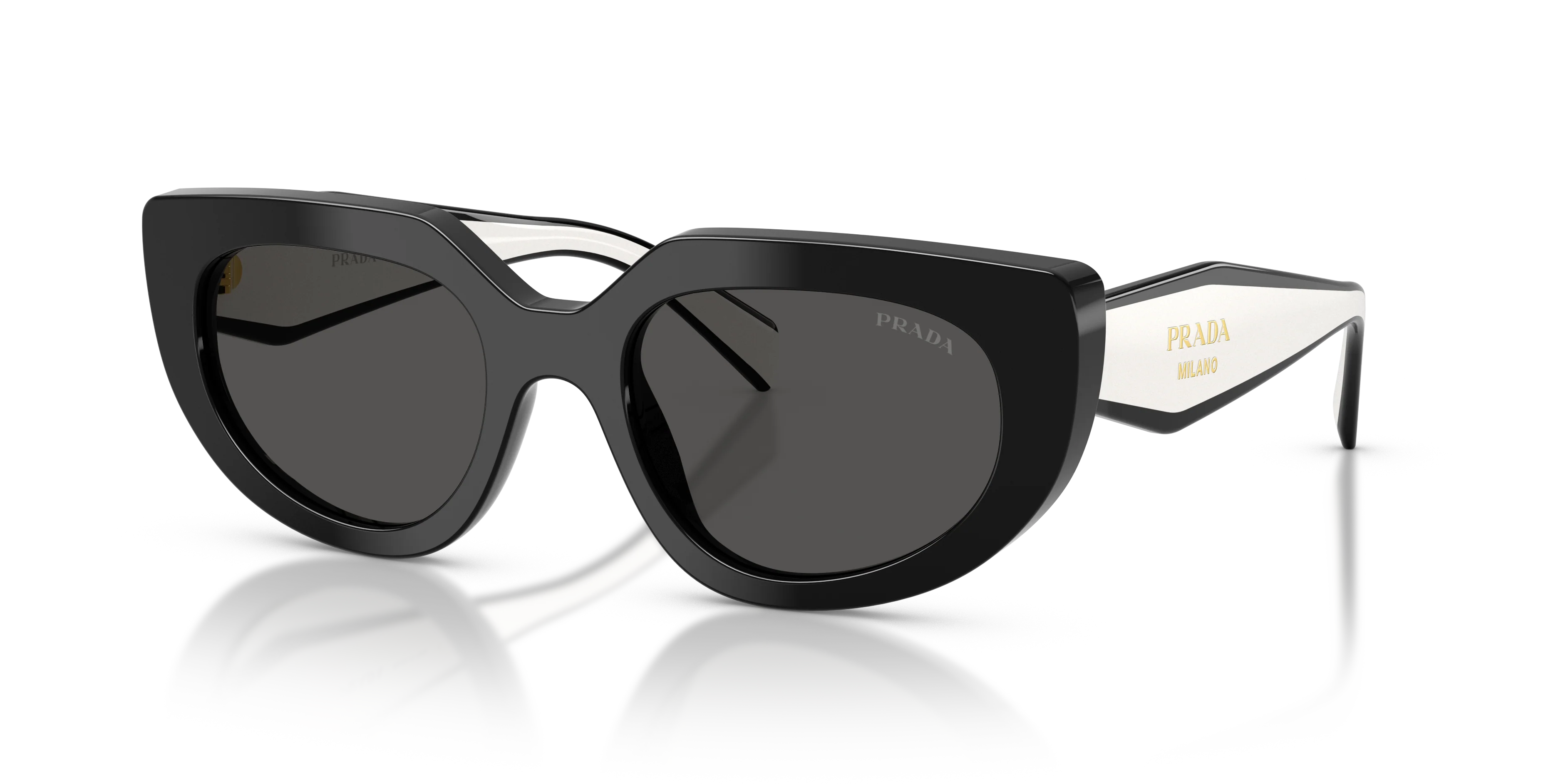 PR D02S Prada Black/Grey M