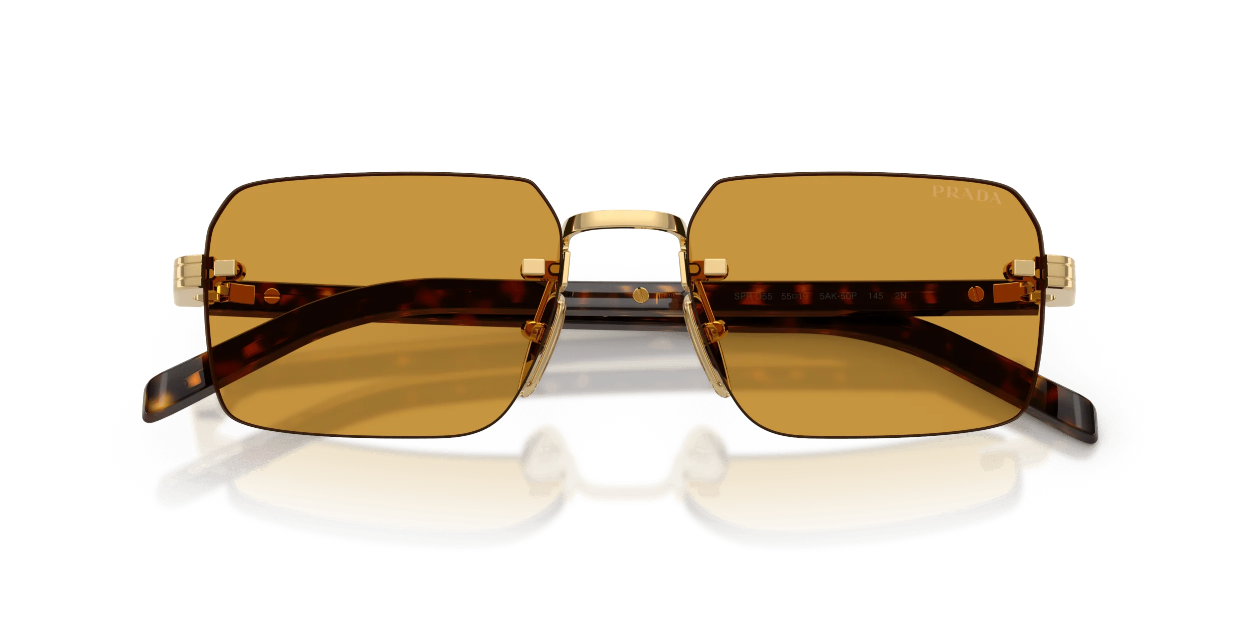 PR D55S PRADA Gold/Brown S - Image 5