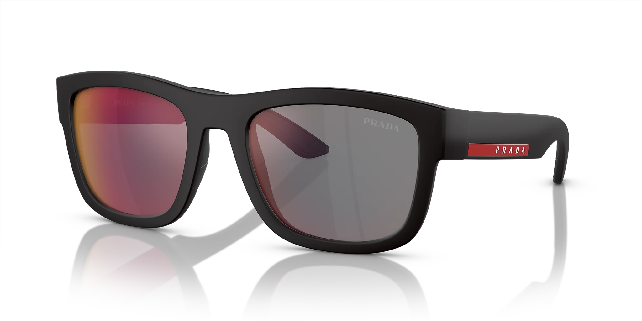 PS 01ZS Black/Dark Grey Mirror Blue/Red XXL