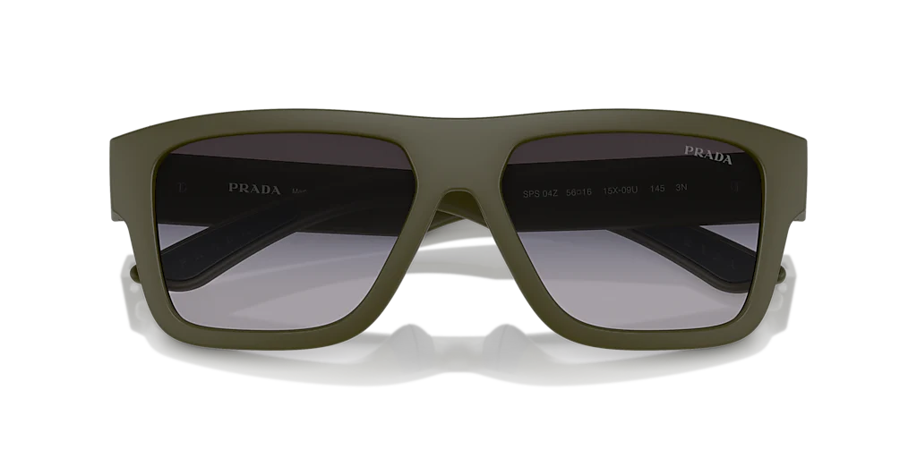 PS 04ZS Prada Linea Rossa Green/Grey XXL - Image 5