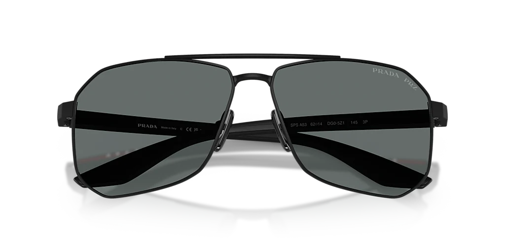 PS A53S Prada Linea Rossa Black/Grey Polarized XXL - Image 5