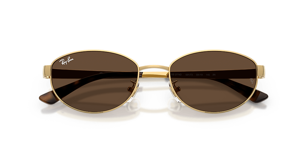 RB 3774D RAY-BAN Arista Gold/Brown L - Image 5