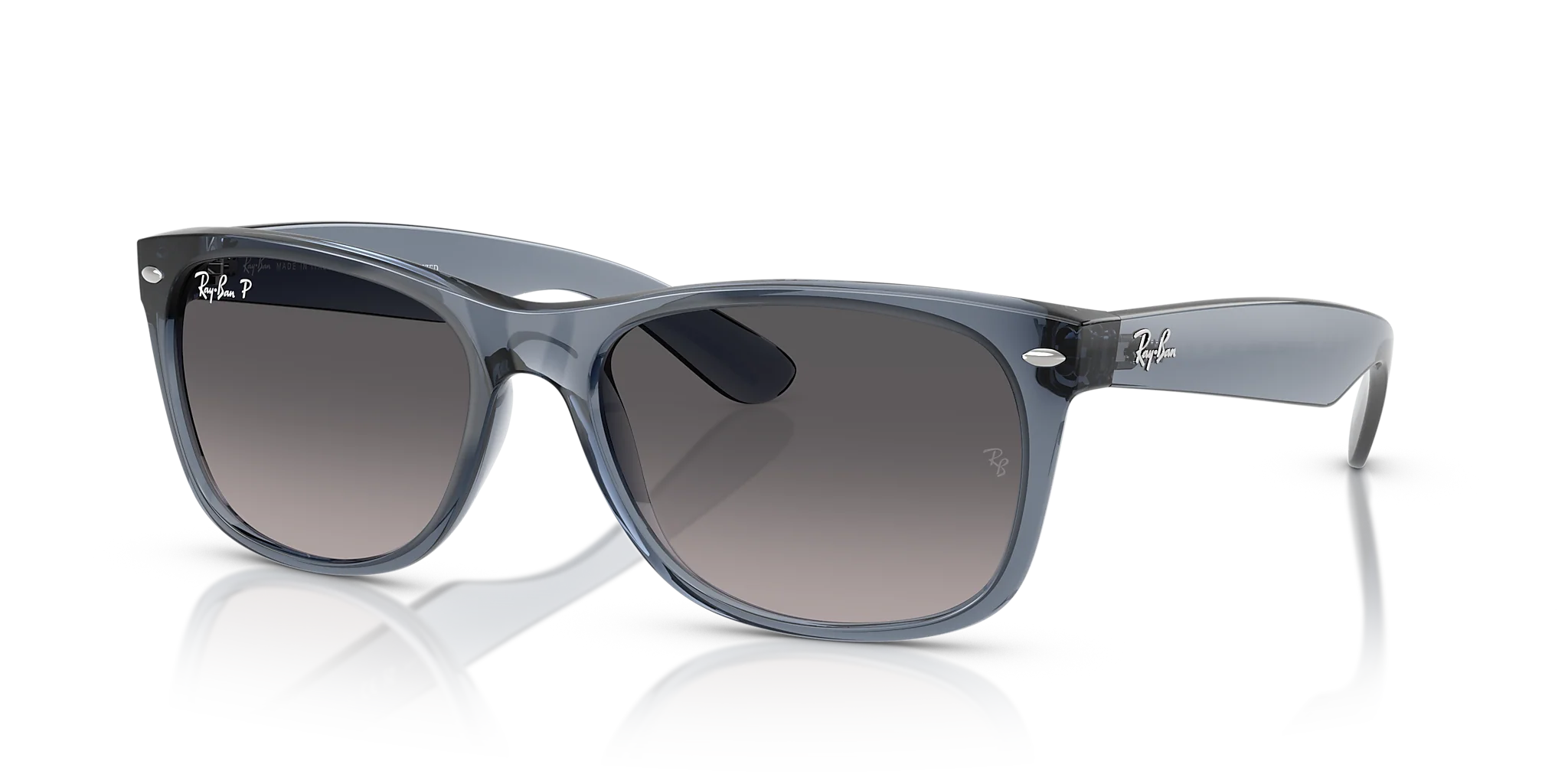 RB2132 New Wayfarer Ray-Ban Blue/Grey M