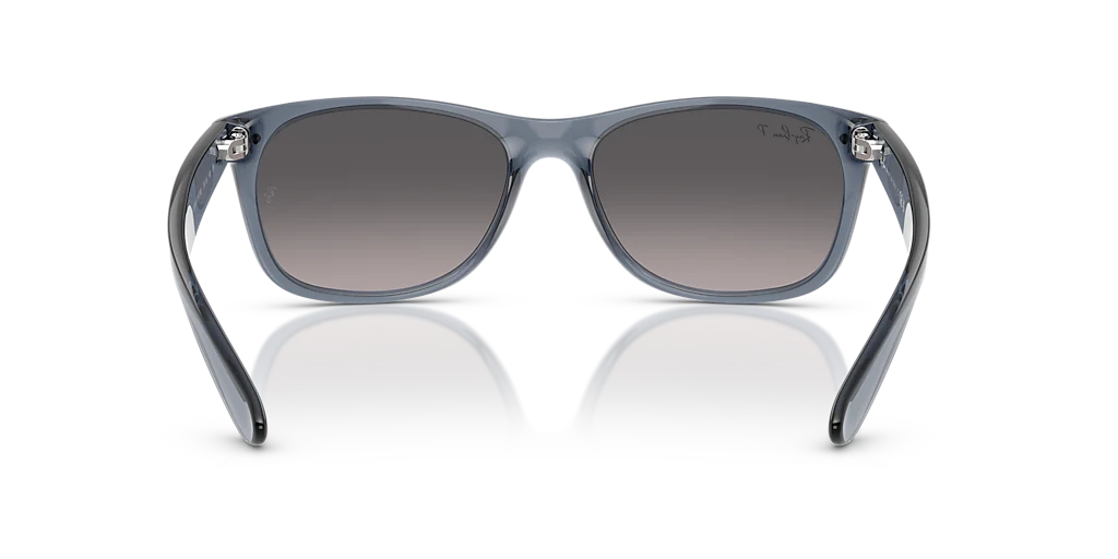 RB2132 New Wayfarer Ray-Ban Blue/Grey M - Image 4
