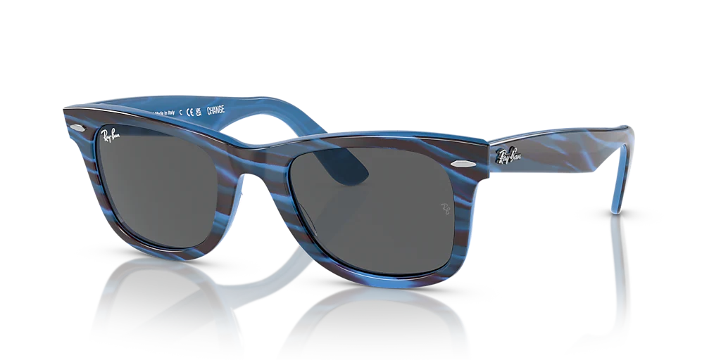 RB2140 Original Wayfarer Change Ray-Ban Blue/Grey L - Image 7