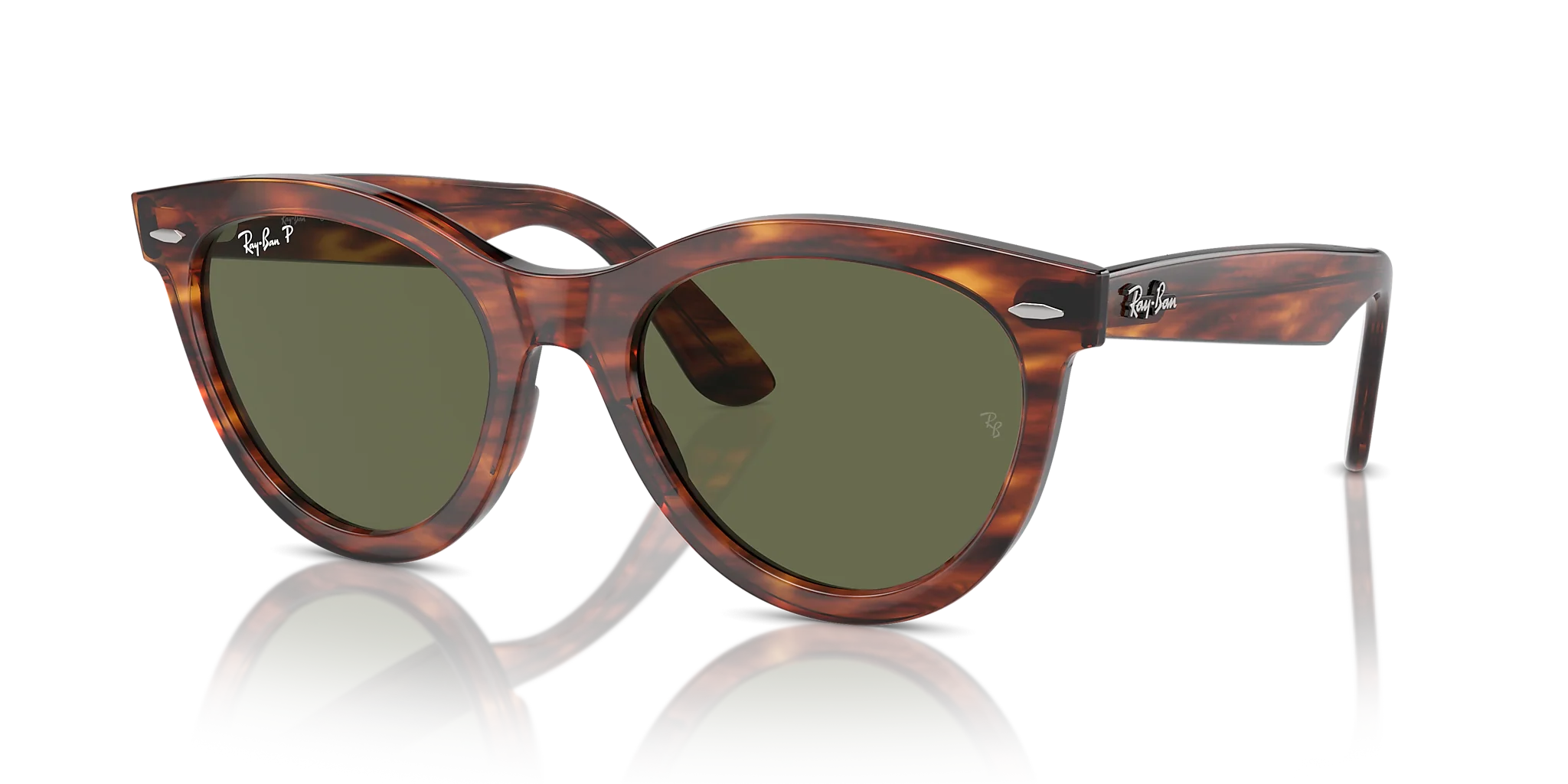 RB2241 Wayfarer Way Ray-Ban Brown/Green XL