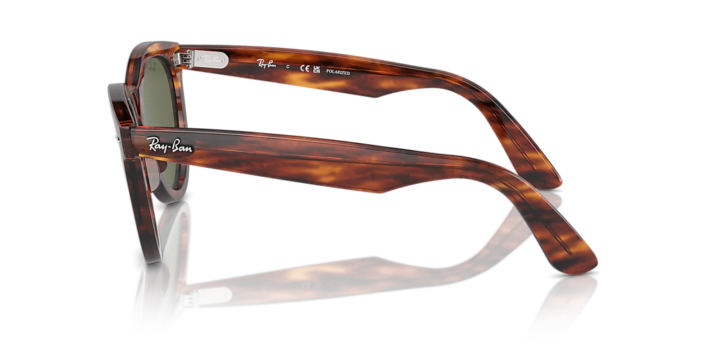 RB2241 Wayfarer Way Ray-Ban Brown/Green XL - Image 3