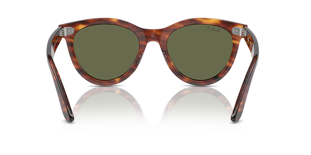 RB2241 Wayfarer Way Ray-Ban Brown/Green XL - Image 4
