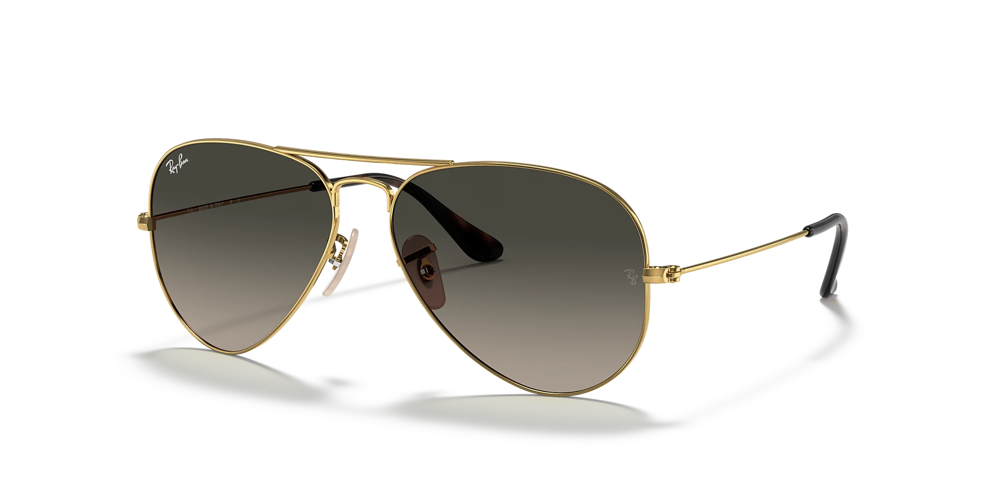 RB3025 Aviator Havana Collection Ray-Ban Gold/Grey XXL