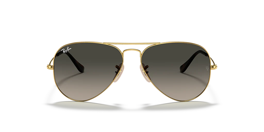 RB3025 Aviator Havana Collection Ray-Ban Gold/Grey XXL - Image 2