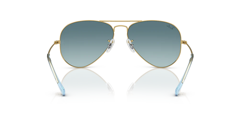 RB3025 Aviator Gradient Ray-Ban Gold/Blue XL - Image 4