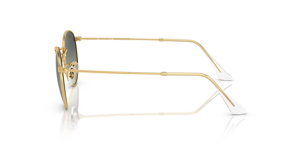 RB3447 Round Metal Ray-Ban Gold/Green S - Image 3