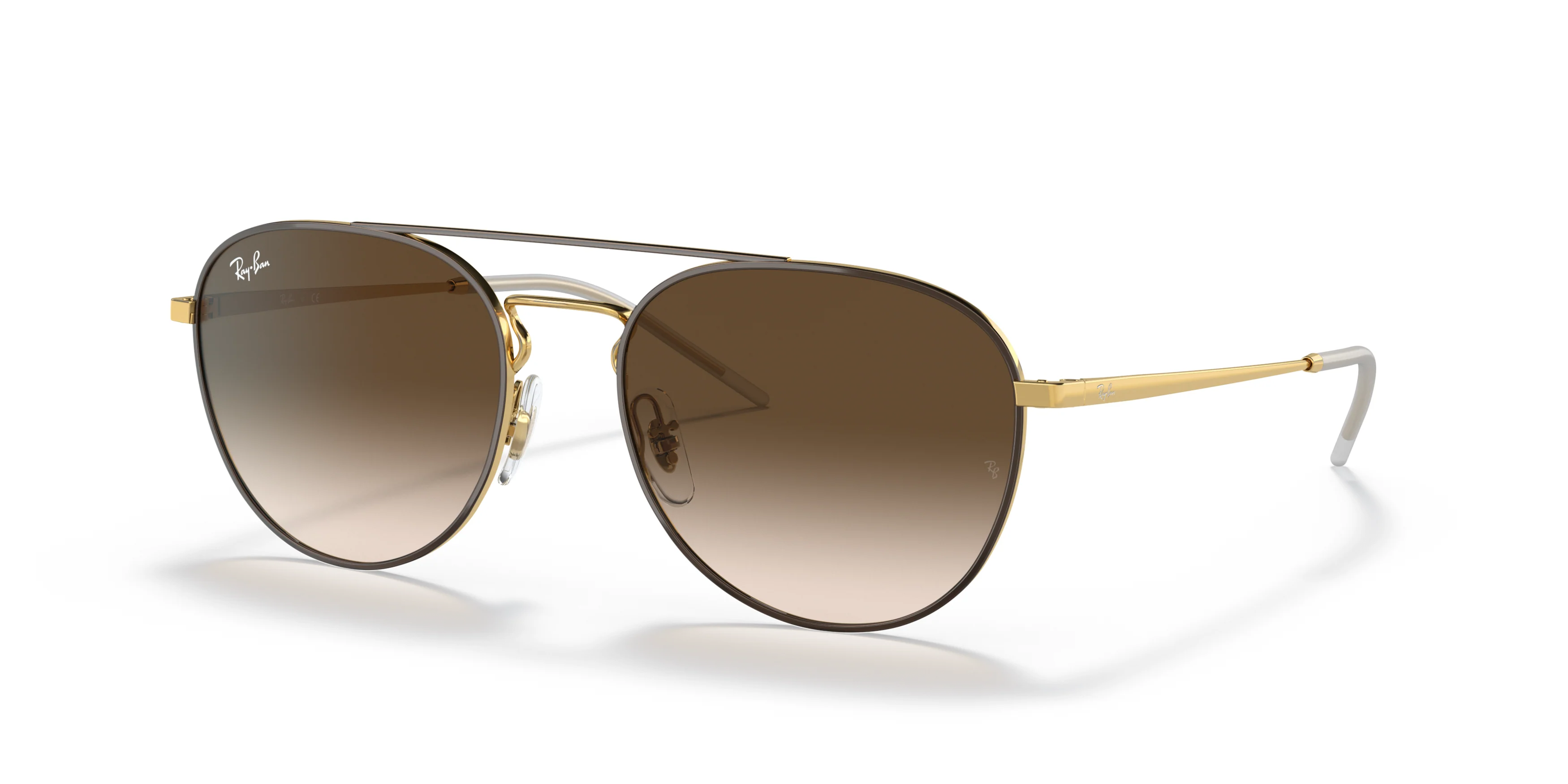 RB3589 Gold/Brown Gradient Dark Brown STD