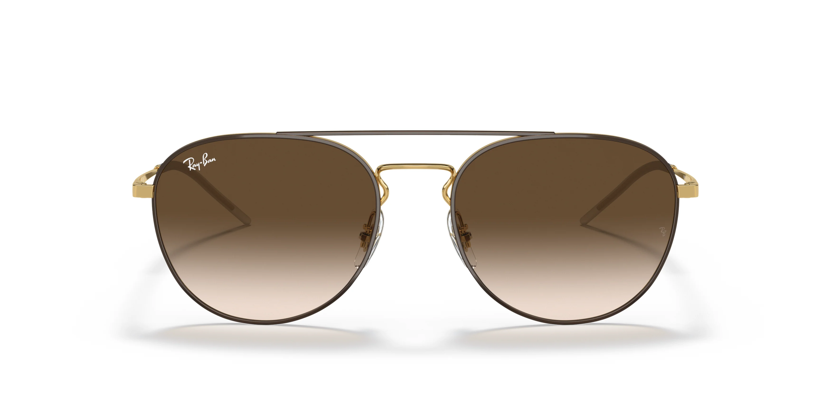 RB3589 Gold/Brown Gradient Dark Brown STD - Image 2