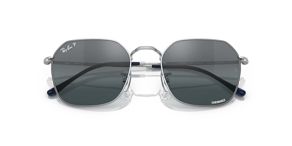 RB3694 Silver/Silver/Blue/Polarized XL - Image 5