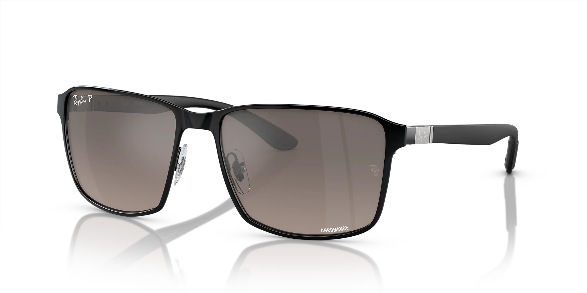RB3721CH Chromance Ray-Ban Black/Grey XXL
