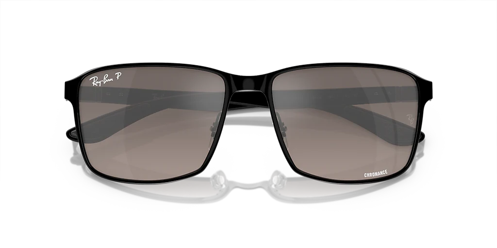 RB3721CH Chromance Ray-Ban Black/Grey XXL - Image 5