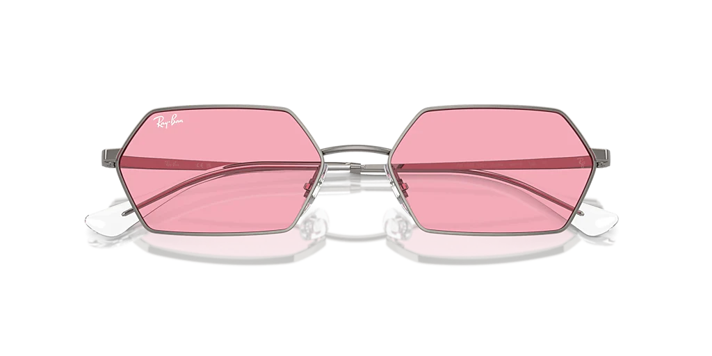 RB3728 Yevi Bio-Based Ray-Ban Silver/Pink XL - Image 5