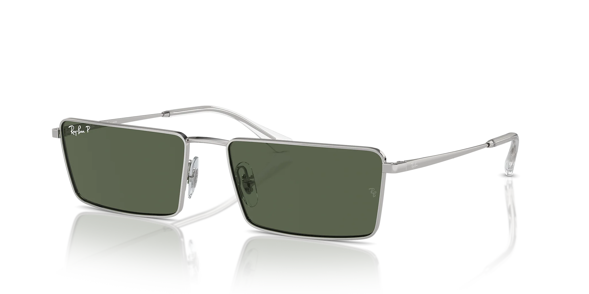 RB3741 Emy Bio-Based Ray-Ban Silver/Green XXL