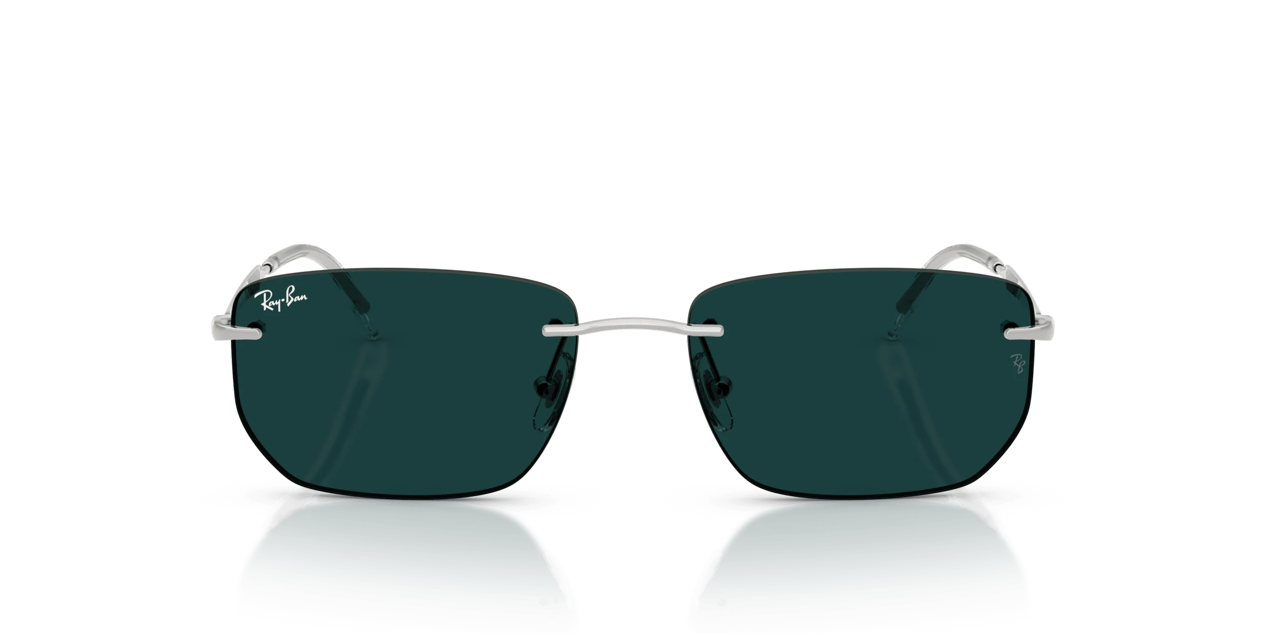 RB3768 RAY-BAN Silver/Green M - Image 4