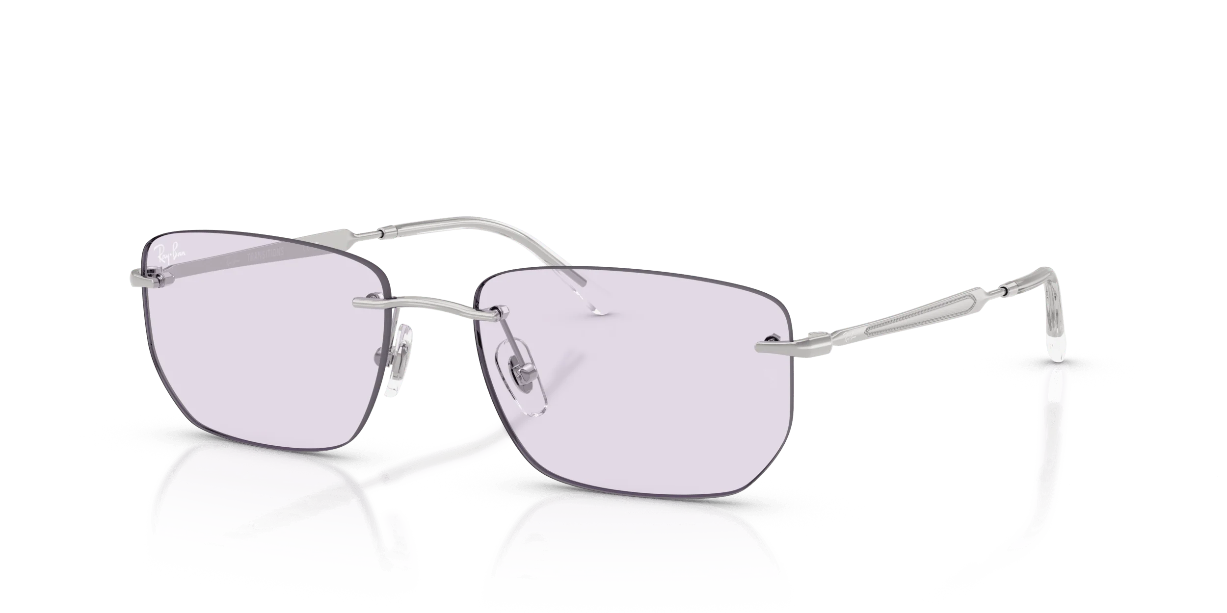 RB3768 RAY-BAN Silver/Violet M