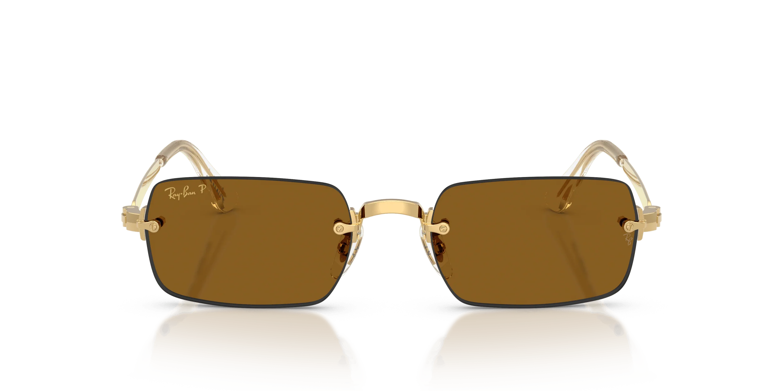 RB3928 RAY-BAN Gold/Brown L - Image 2