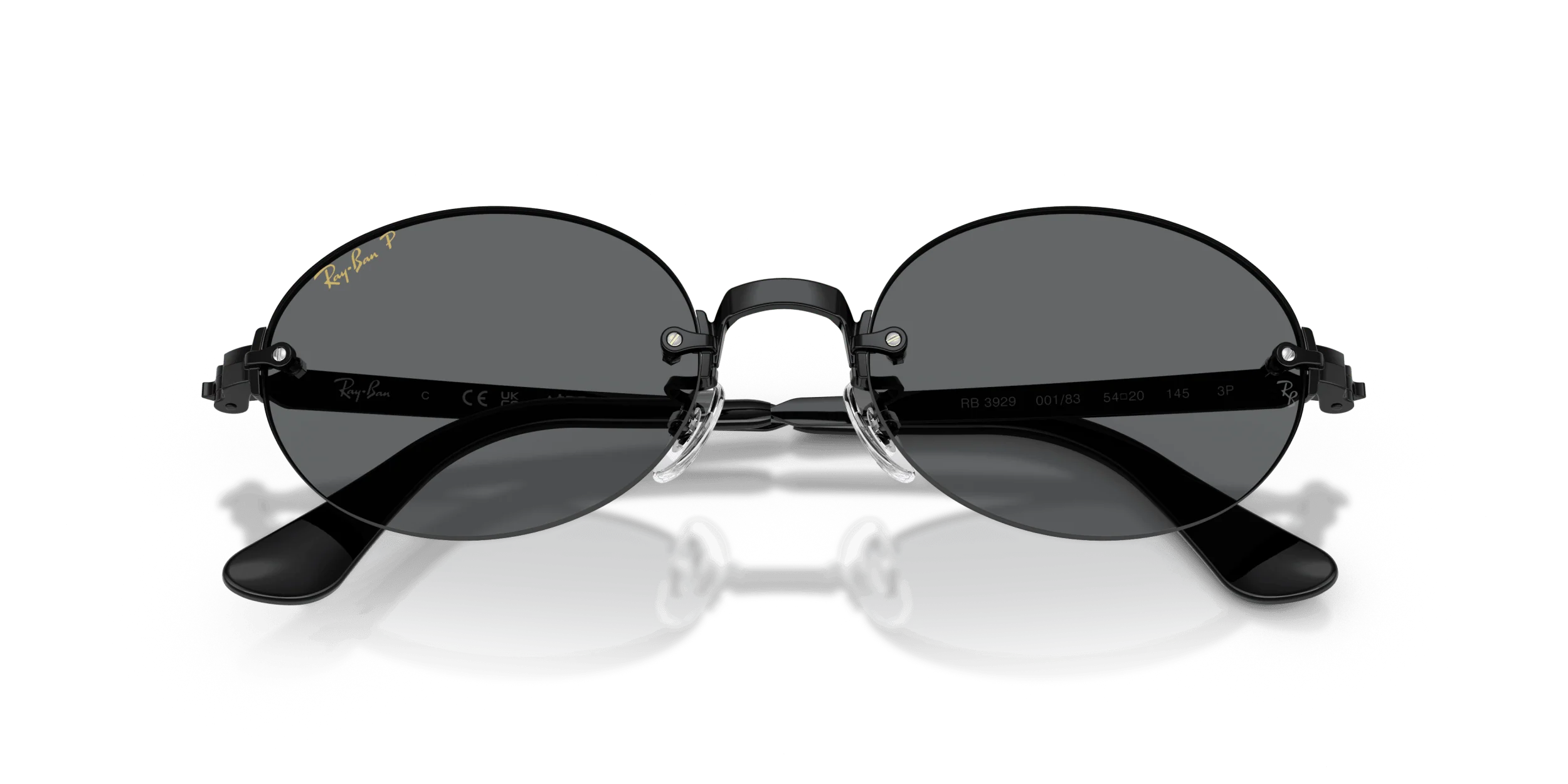 RB3929 RAY-BAN Black/Grey L - Image 5