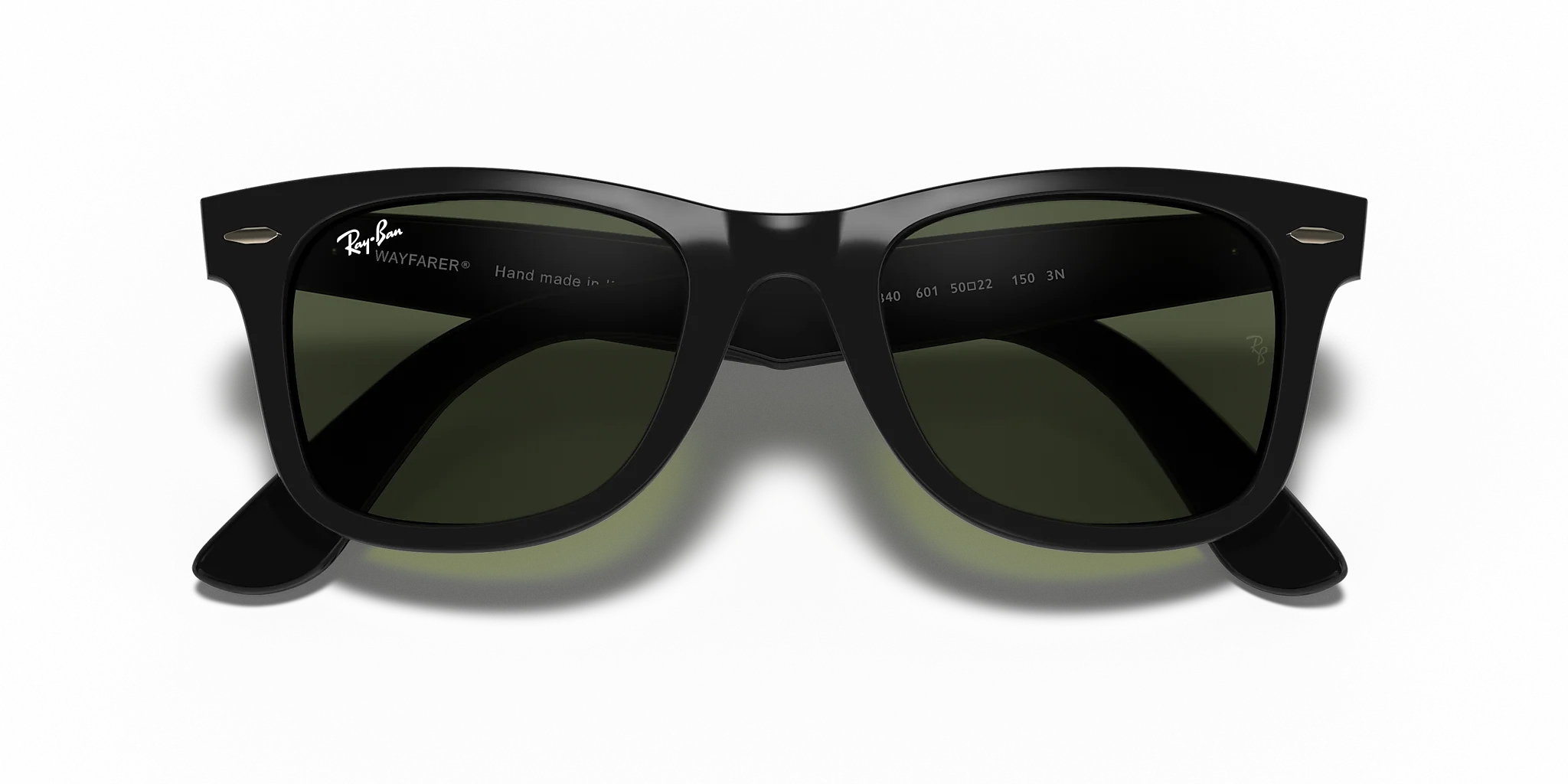 RB4340 Wayfarer Ease Ray-Ban Black/Green M - Image 5