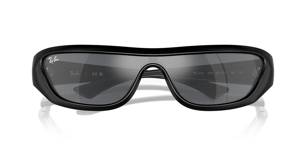 RB4431 Xan Bio-Based Ray-Ban Black/Grey XL - Image 5