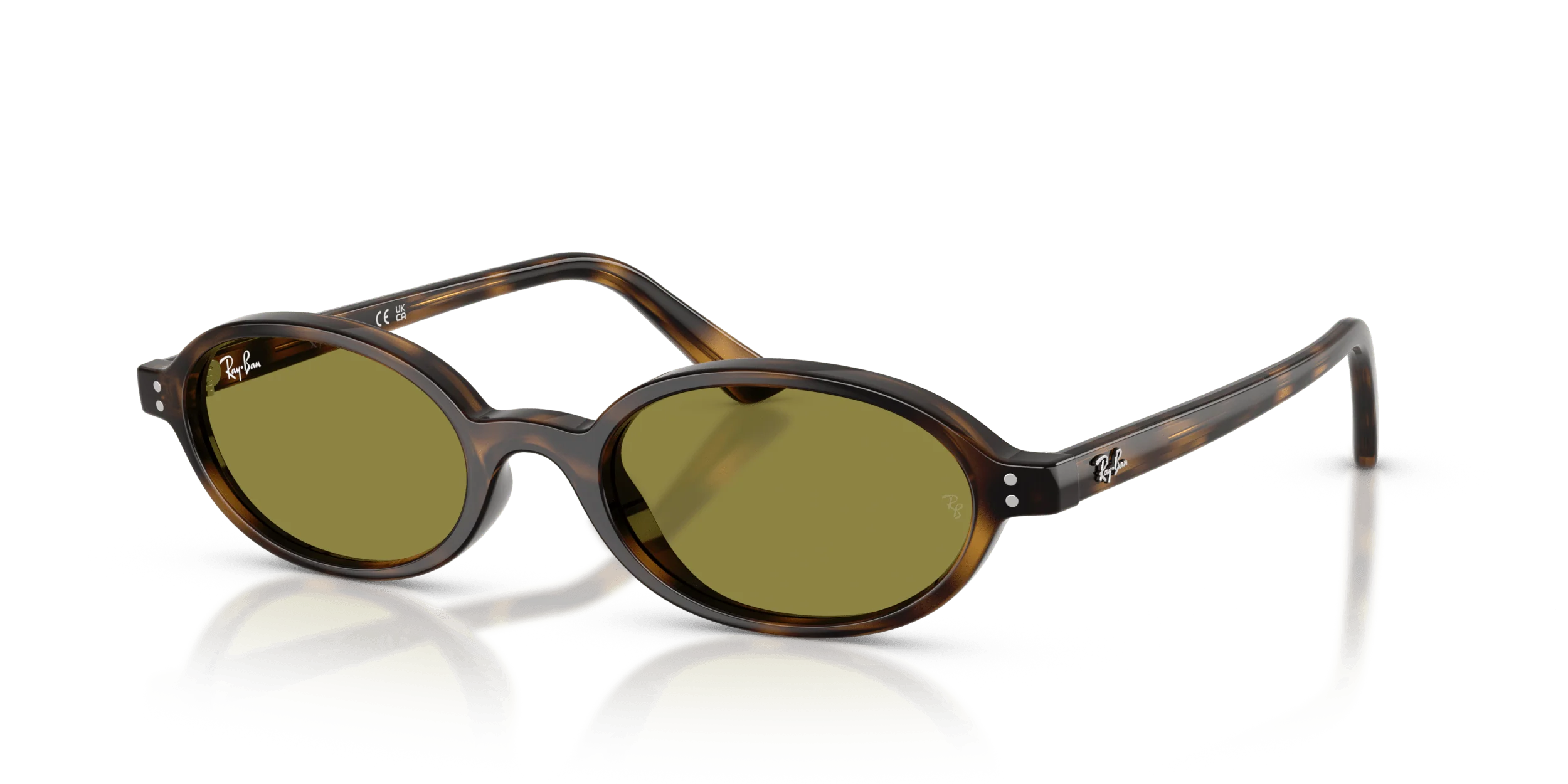 RB4472 RAY-BAN Tortoise/Green S - Image 2