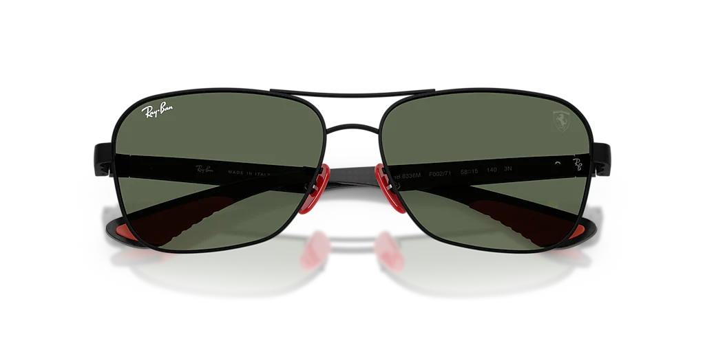RB8336M Scuderia Ferrari Collection Ray-Ban Black/Green XL - Image 5