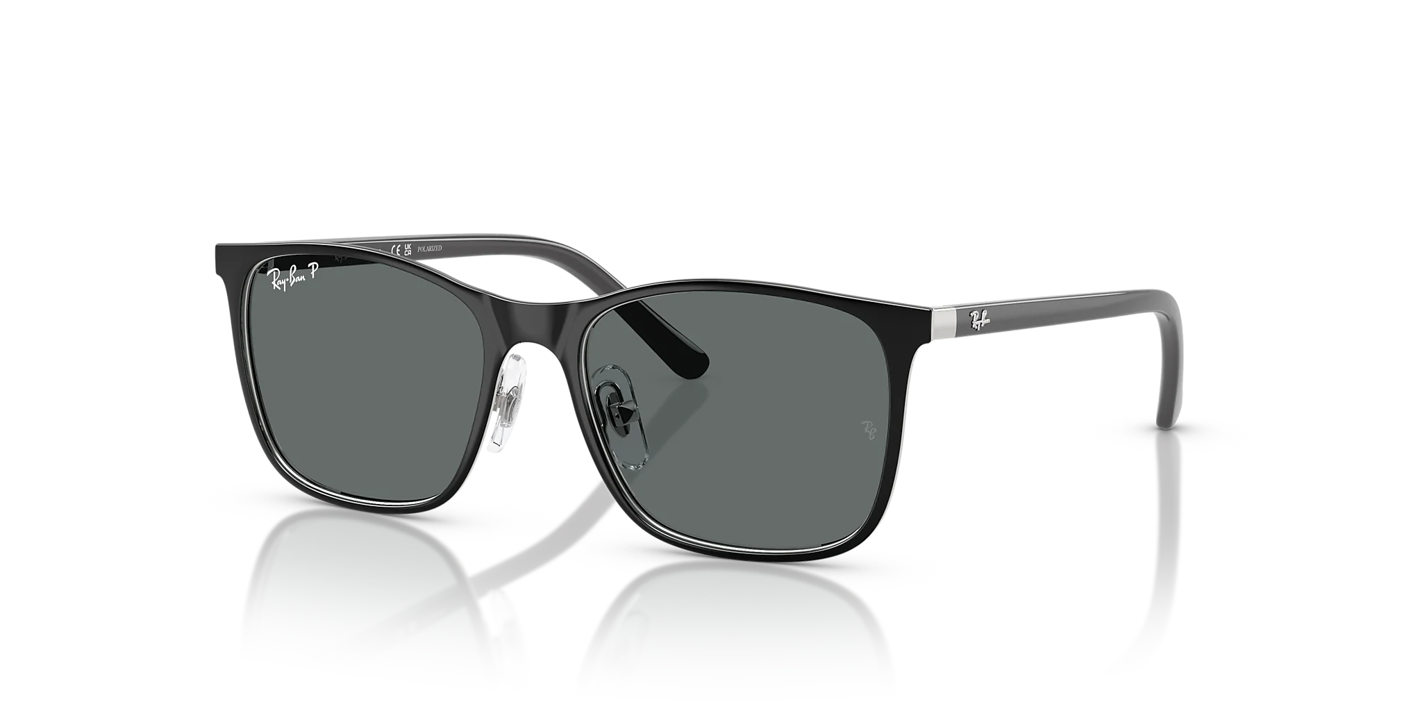 RB9551S Kids Ray-Ban Black/Grey S