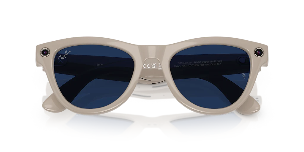 RW4010 Ray-Ban | Meta Skyler Ray-Ban Grey/Blue M - Image 8