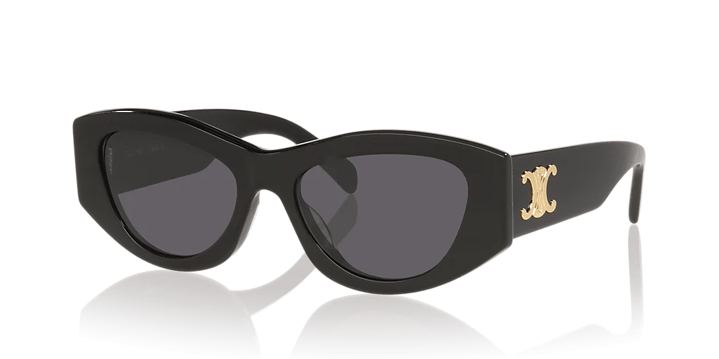 Triomphe CL40308U Celine Black Grey Regular S