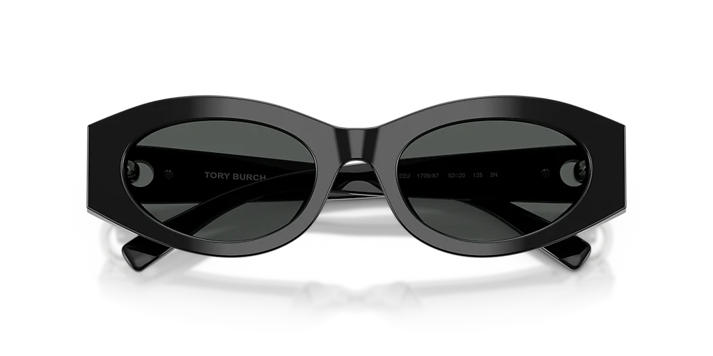 TY7222U TORY BURCH Black/Grey - Image 4