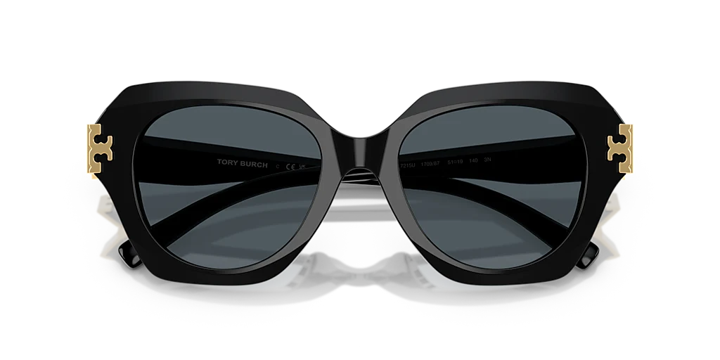 TY7215U Tory Burch Black/Grey L - Image 5