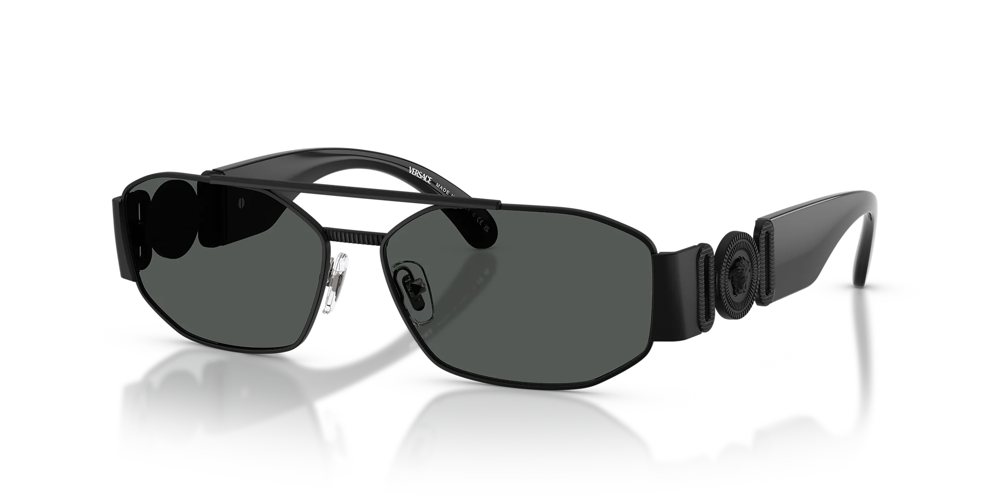 VE2287 Versace Matte Black/Drak Grey L